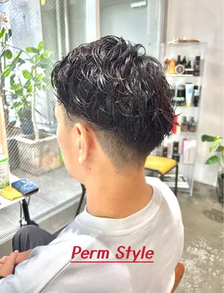 メンズ 恵比寿メンズ カット✂️井向幹滉のヘアスタイル