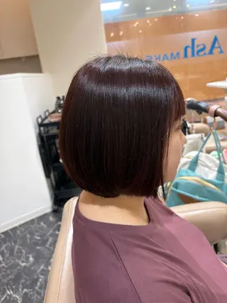 ショート 髪質改善カラー特化 💙なーこのヘアスタイル