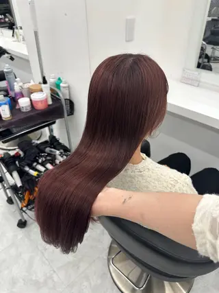 ロング カラー パーマ ヘアアレンジ メンズ キッズ ♥️韓国ヘア レイヤー♥️ゆりのヘアスタイル