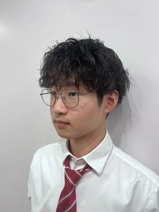 パーマ メンズ green登戸所属・GINJI 💈のヘアスタイル