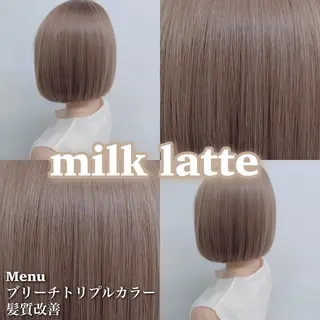 ミディアム カラー パーマ ヘアアレンジ メンズ キッズ ネイル マツエク・マツパ アイブロウ 💕トレンドうる艶髪 💕TUNE銀座のヘアスタイル