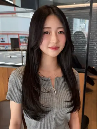 ロング yuuri 🎀のヘアスタイル