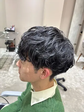 メンズ コトネ🫧 韓国風レイヤーカットのヘアスタイル