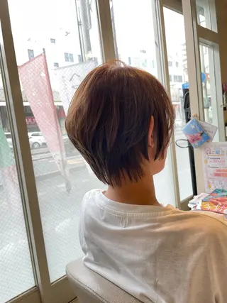 ショート 本田 卓也のヘアスタイル