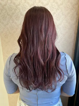 ロング カラー ヒヨシ ルナのヘアスタイル