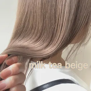 セミロング カラー ひらやま りょういちのヘアスタイル