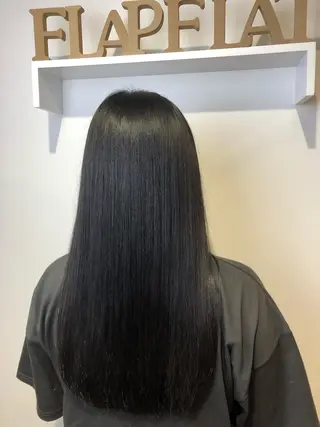 ロング カラー 青野 文香のヘアスタイル