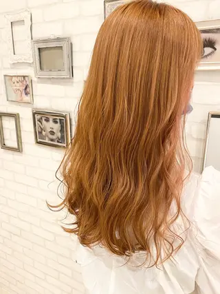 ロング カラー Gain池下 レディースのヘアスタイル