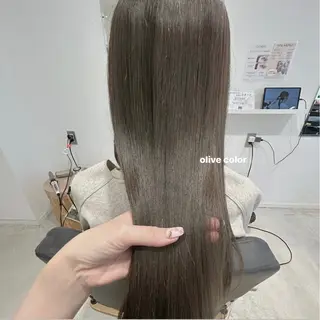 ロング カラー 顔周りレイヤー 🎀マリノのヘアスタイル