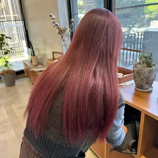ロング カラー 【ブリーチ特化】 イマダナツミのヘアスタイル