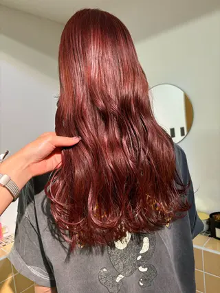 ロング カラー sakura🌸 レイヤー/韓国ヘアのヘアスタイル