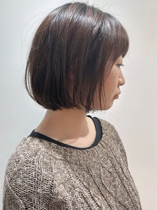 ショート モリオフロムロンドン原宿本店所属・ショート/ボブ/ハイ トーン/Nanahaのヘアスタイル