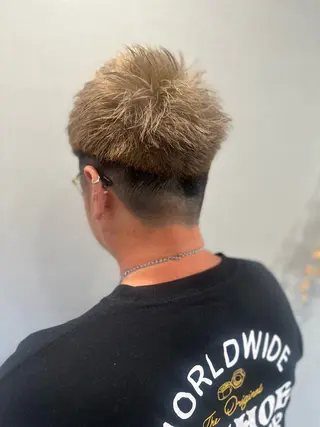 ショート カラー メンズ K Harukaのヘアスタイル