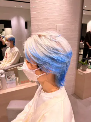 ショート 艶カラーリスト 🌈銀座🌈牛込萌香のヘアスタイル