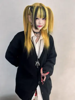 ロング 🌟龍明🌟福岡 ハイトーン🌟のヘアスタイル