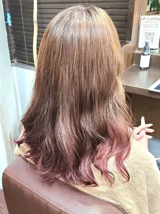 ロング カラー 【大宮】デザイナー Anne 諳 アンのヘアスタイル