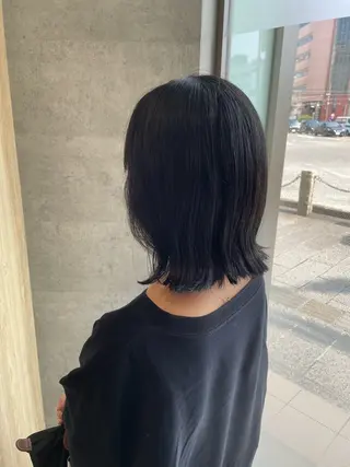 ミディアム 迫 京都のヘアスタイル