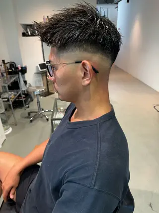 ショート パーマ メンズ パーマ職人 Mizukiのヘアスタイル