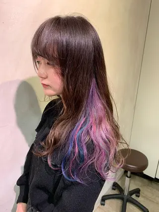 カラー 透明感カラー特化型 NAOKIのヘアスタイル