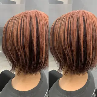 ショート ブリーチ無しカラー✨ 美鈴のヘアスタイル