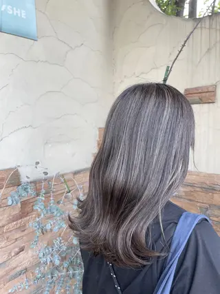 ミディアム 韓国ボブ👩🇰🇷 小野絢未のヘアスタイル