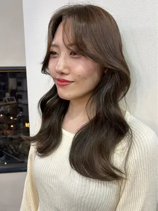 カラー 透明感カラー🫧 🎀美帆のヘアスタイル