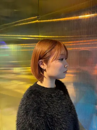 ミディアム 縮毛矯正/髪質改善 ヒカルのヘアスタイル