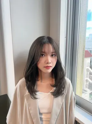 セミロング shampoo hair salon所属・shampoo ryukaのヘアスタイル