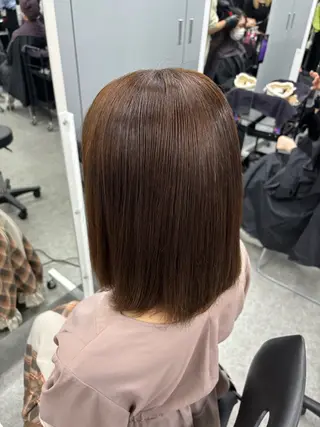 ミディアム 韓国トレンドヘア🤍 Chima🤍のヘアスタイル