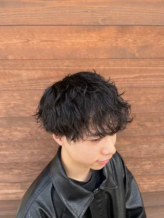 メンズ オートクチュールランコントレ西京極店所属・今在家 玲【艶髪スト レート/メンズ特化】のヘアスタイル