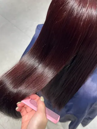 ロング asuka 大阪梅田のヘアスタイル