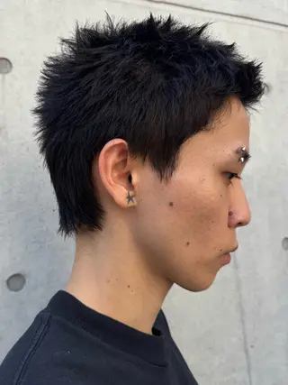 ショート メンズ 神田橋 翔太郎のヘアスタイル