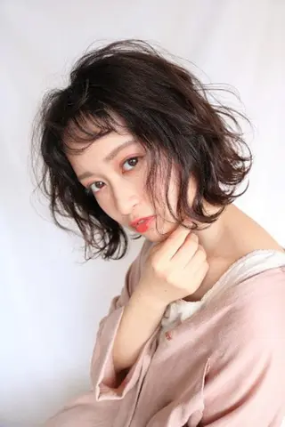 ミディアム Elle✂︎ Riinaのヘアスタイル