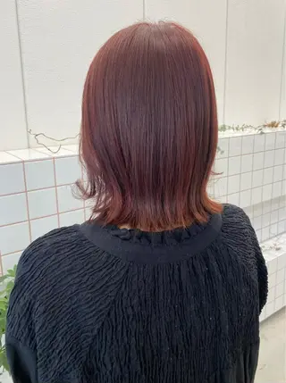 ミディアム NIKO/名古屋/ 伏見/花屋併設のヘアスタイル