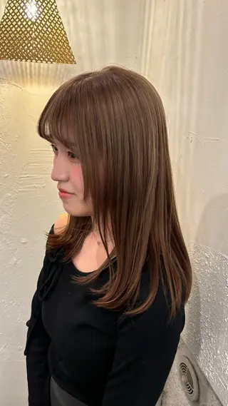 ミディアム カラー cocoro /kokiriのヘアスタイル