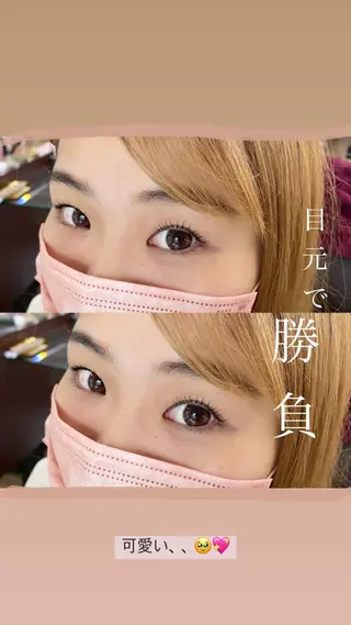 マツエク・マツパ ヘアーサロンジル＆イデアル所属・FUJII KURUMIのマツエク・マツパデザイン