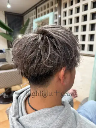 メンズ 🌐髪質改善🌐縮毛 /HAYATOのヘアスタイル