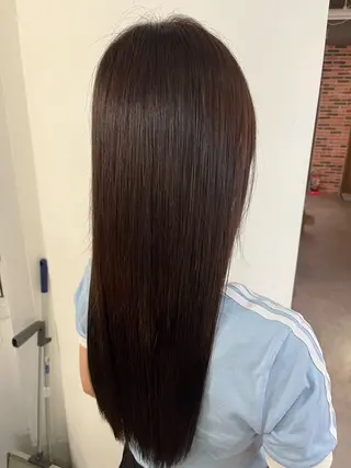セミロング カラー 赤みなしカラー/梅田 /レイヤー/IORIのヘアスタイル