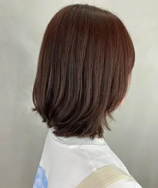 ミディアム ウルフ・ハイレイヤー 🌟ナカノ・ユウヤのヘアスタイル