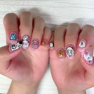 ネイル Nail & Eyelash　BEAUTY LINE所属・上原 千帆のネイルデザイン