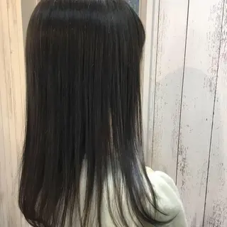 セミロング カラー パーマ 金崎 新吾のヘアスタイル