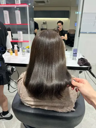 セミロング ⛄️レイヤー⛄透明感 ⛄️kyotaroのヘアスタイル