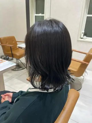 ミディアム カラー 海老名で韓国風 HANA🌷のヘアスタイル