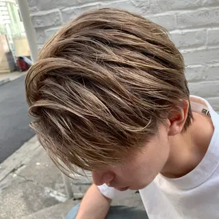 ショート カラー メンズ メンズ特化美容師/ 藤戸 椋のヘアスタイル