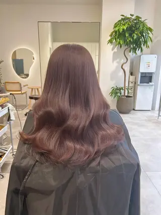 ロング カラー ミディアムヘア Chifumiのヘアスタイル