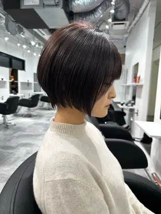 ショート 🫧髪質改善• 艶カラー持田樹🫧のヘアスタイル