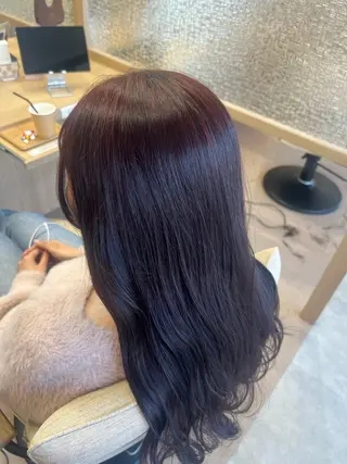 ロング パーマ￤酸スト 🍒yuzuka🍒のヘアスタイル