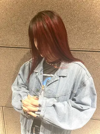 ロング カラー 🥇メンズパーマ /縮毛矯正/木村神心のヘアスタイル