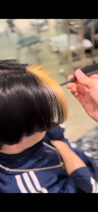 ショート Remii所属・︎☀️はるき︎︎☀️ カラーモデル募集中✨のヘアスタイル