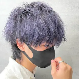 ショート カラー メンズ Lit.富士 久保田風太のヘアスタイル